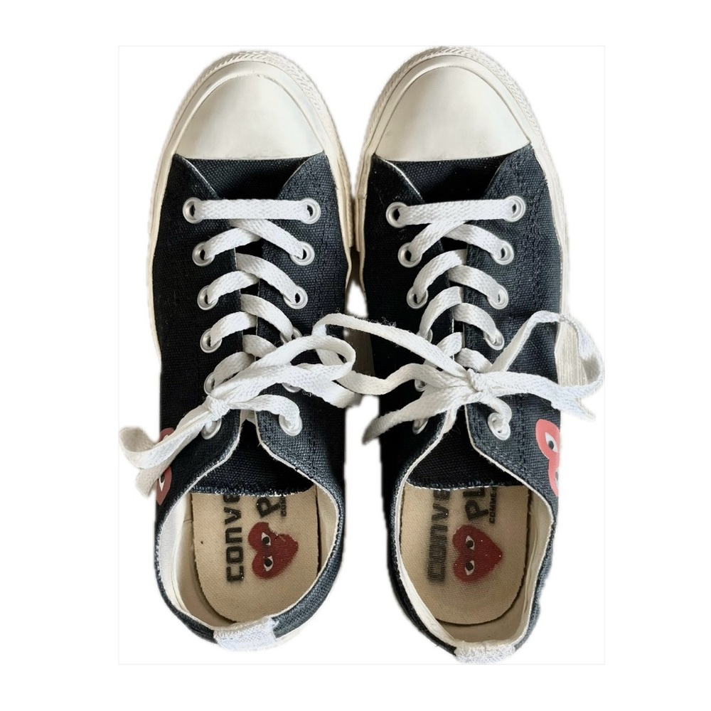 Come des Garcons PLAY x Converse Chuck Vintage Sneakers 2009 Edition